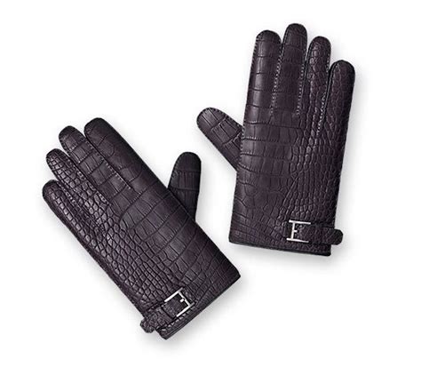 hermes men's bimaterial gloves in alligator|Harmonie gloves .